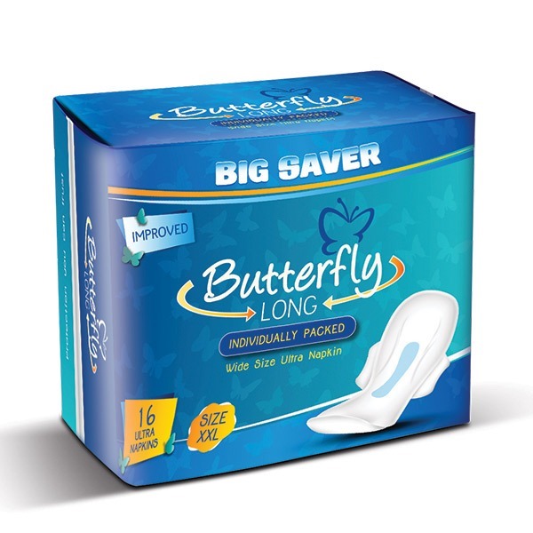 Butterfly Ultra Big Saver XXL Feminine 16 Pieces