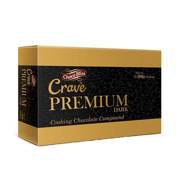 Choco Bliss Crave Premium Dark Chocolate 200g