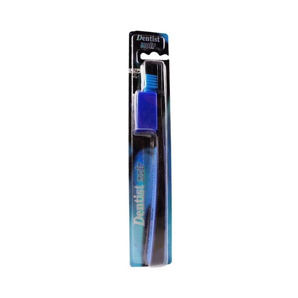 Dentist Noir Soft Toothbrush Black & Green 1 Piece