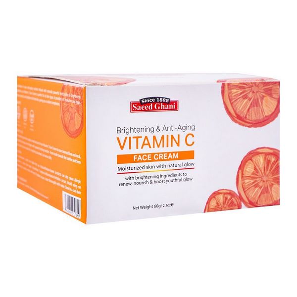 Saeed Ghani Vitamin C Brightening & Amp Anti-Aging Face Cream 60g