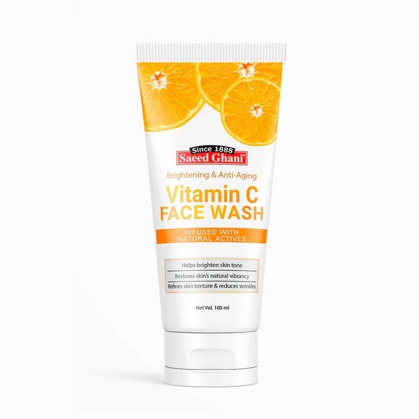 Saeed Ghani Vitamin C Brightening & Anti-Aging Face Wash 100ml
