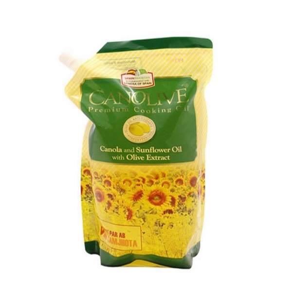 Canolive Oil Nozzle Pouch 1L