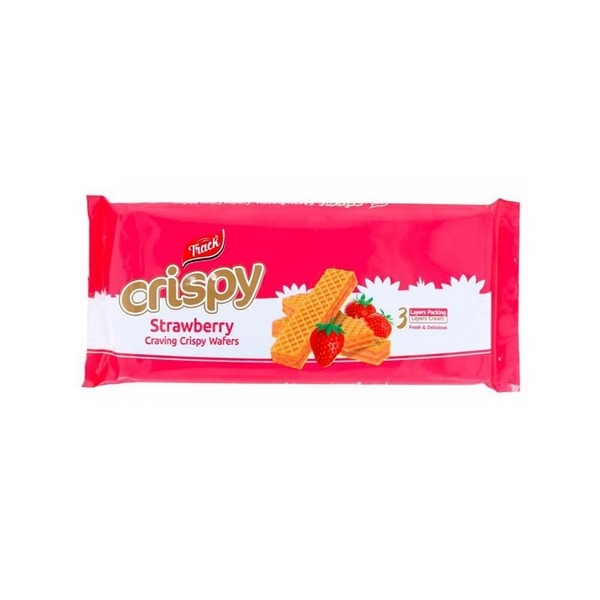 Track Crispy Wafers Strawberry Imported 75g