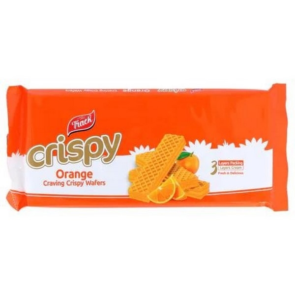 Track Crispy Wafers Orange (Imported) 75g