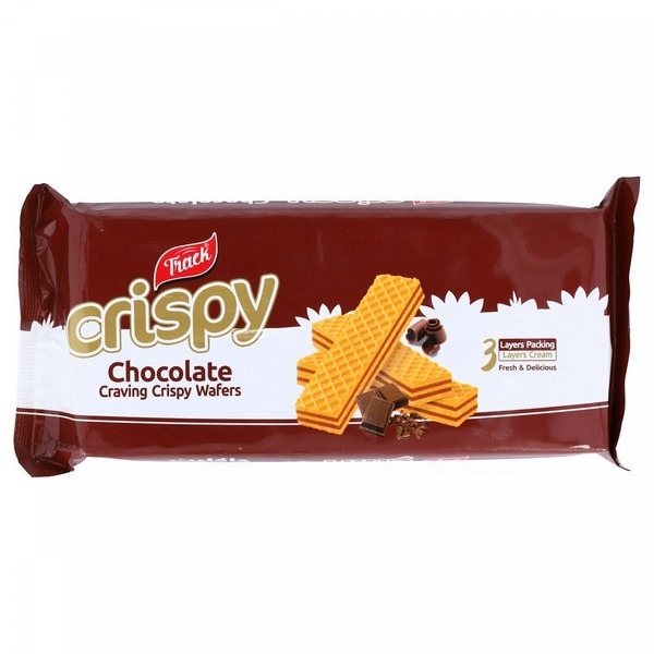 Track Crispy Wafers Chocolate Imported 150g
