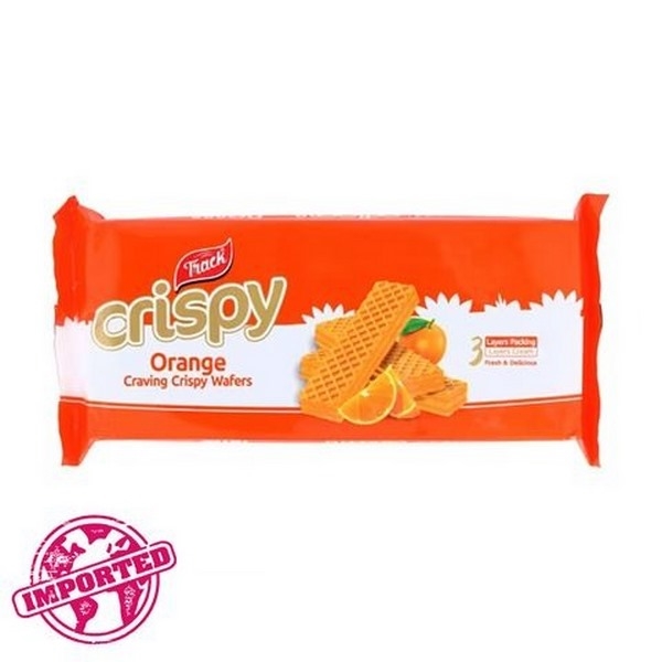 Track Crispy Wafers Orange (Imported) 150g