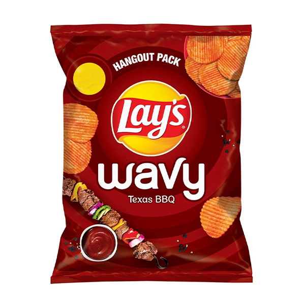 Lays Wavy BBQ (Rs.100) 1 Unit