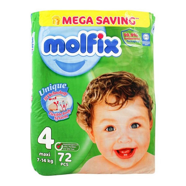 Molfix Maxi Mega 72 Pieces