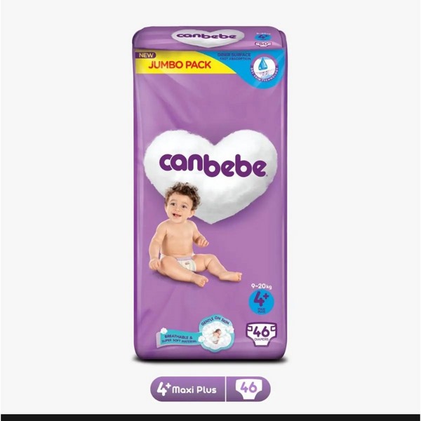 Canbebe Diaper (Jumbo Pack) 46 Pieces