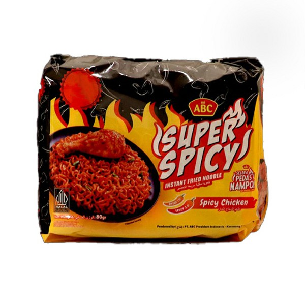 ABC Super Spicy Instant Fried Noodle 80g