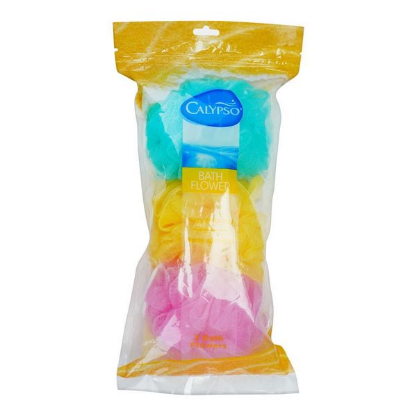 Calypso Bath Flower Sponges 3's 100g