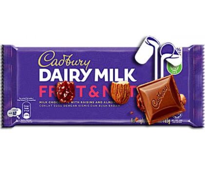 Cadbury Dairy Milk Fruit & Nut 160g