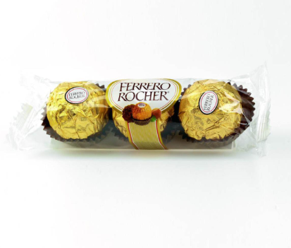 Ferrero Rocher Chocolate 3 Pieces