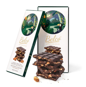 BELCO CHOCOLATE ROASTED ALMONDS BAR 100GM