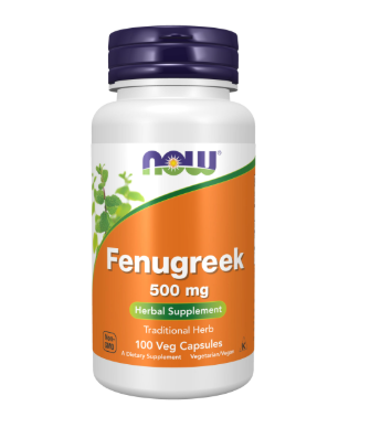 NOW FENUGREEK 500MG 100CAP