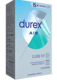 DUREX AIR CLOSE FIT 3CONDOMS