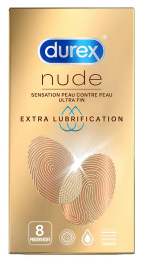 DUREX NUDE ORIGINAL 8CONDOMS