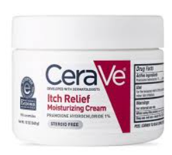 CERA VE ITCH RELIEF MOISTURIZING CREAM 340G