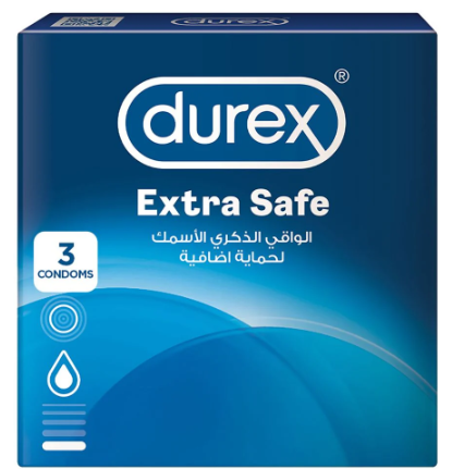 DUREX EXTRA SAFE 12CONDOMS UK