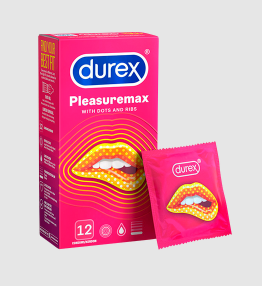 DUREX PLEASURE MAX 12CONDOMS