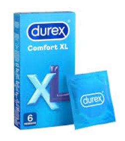DUREX COMFORT XL 6 CONDOMS