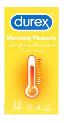 DUREX WARMING PLEASURE 12CONDOMS