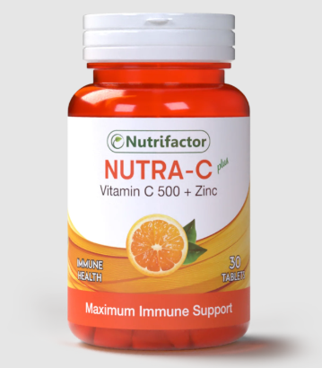 N.F NUTRA-C PLUS ZINC 30TAB