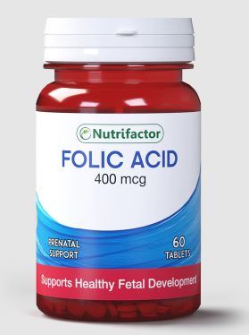 N.F FOLIC ACID 400MCG 60TAB