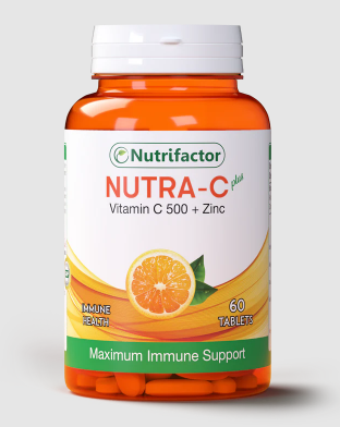 N.F NUTRA-C PLUS ZINC 60TABLETS