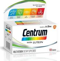 CENTRUM WITH LUTEIN 100TAB