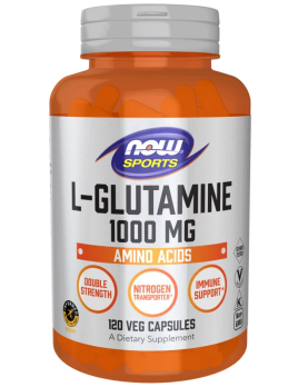 NOW L-GLUTAMINE 1000MG 120VEG CAPSULE
