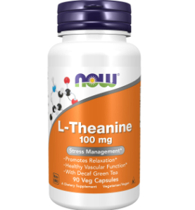 NOW L-THEANINE 100MG 90VEG CAPSULES