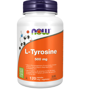 NOW L-TYROSINE 500MG 120CAP