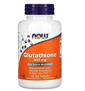 NOW GLUTATHIONE 500MG 30VEG CAPSULES