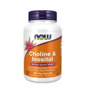 NOW CHOLINE & INOSITOL 100VEG CAPSULE