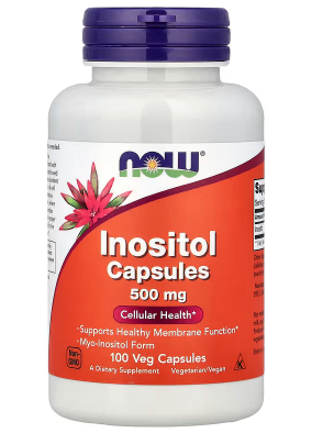 NOW INOSITOL 500MG 100VEG CAPSULE