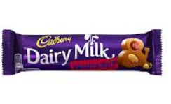 CADBURY DAIRY MILK FRUIT & NUT 30GM
