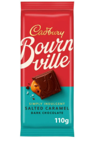 CADBURY BOURN VILLE SIMPLY IRRESISTIBLE ORANGE DARK CHOCOLATE 110G