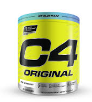 C4 ORIGINAL PRE-WORKOUT ICY BLUE RASPBERRY 50SERVINGS