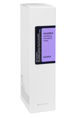 COSRX AHA/BHA CLARIFYING TREATMENT TONER 100ML