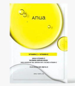 ANUA VITAMIN C+VITAMIN E SERUM MASK 25ML