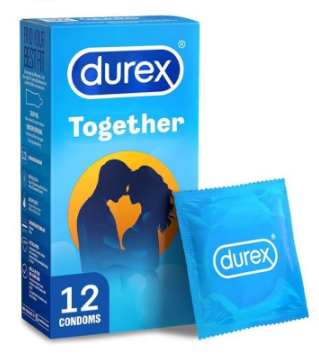 DUREX TOGETHER 12CONDOMS