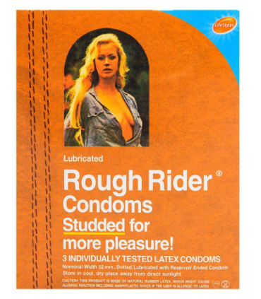 ROUGH RIDER STUDDED 3CONDOMS