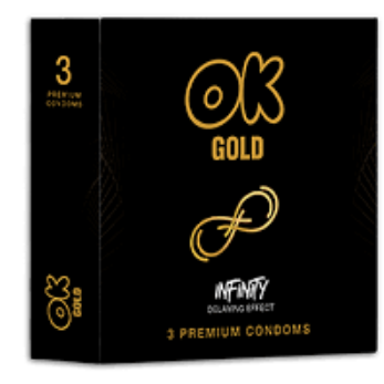 OK GOLD INFINTY DELAYING EFFECT 3CONDOMS