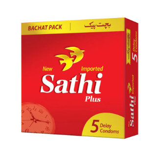 SATHI PLUS DELAY 5CONDOMS