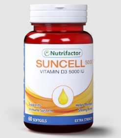 N.F SUNCELL D3 5000IU 60SOFTGELS
