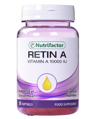 N.F RETIN A VIT-A 10000IU 30SOFTGELS