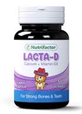 N.F LACTA-D CALCIUM+VIT-D3 30CHEW TAB