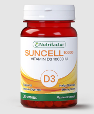 N.F SUNCELL D3 10000IU 30SOFTGELS