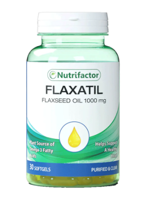 N.F FLAXATIL FLAXSEED OIL 1000MG